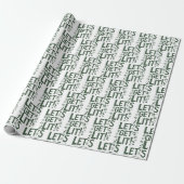 Funny Christmas Wrapping Paper Geschenkpapier (Ungerollt)
