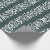Funny Christmas Wrapping Paper Geschenkpapier (Ecke)