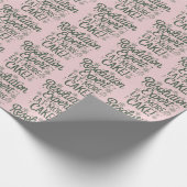 Funny Christmas Wrapping Paper Geschenkpapier (Ecke)