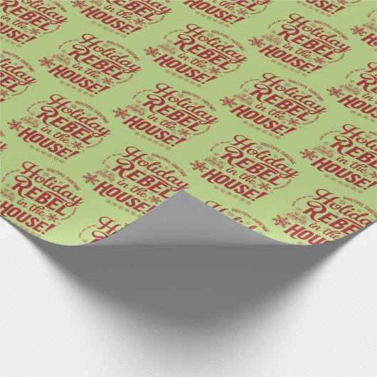 Funny Christmas Wrapping Paper Geschenkpapier (Ecke)