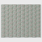 Funny Christmas Wrapping Paper Geschenkpapier (Flach)