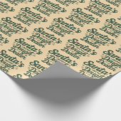 Funny Christmas Wrapping Paper Geschenkpapier (Ecke)