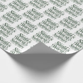 Funny Christmas Wrapping Paper Geschenkpapier (Ecke)