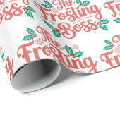 Funny Christmas Wrapping Paper Geschenkpapier (Rolleneckpunkt)