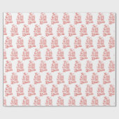 Funny Christmas Wrapping Paper Geschenkpapier (Flach)