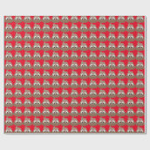 FUNNY CHRISTMAS WRAPPING PAPIER gekackt Geschenkpapier (Flach)