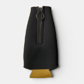 Funny Christmas Wunderbare Zeit für einen Biername Flaschenkühler (Rückseite)