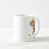 Funny Christmas Xmas Bigfoot Believe Sasquatch In Kaffeetasse (VorderseiteRechts)