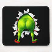 Funny Christmas Xmas Character Matching Family Par Mousepad (Vorne)