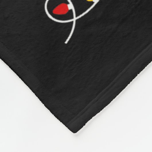 Funny Christmas Xmas Jolliest Bunch Of Daycare Tea Fleecedecke (Ecke)