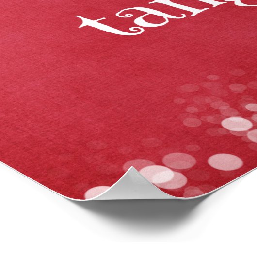 Funny Christmas Zitat Poster (Ecke)