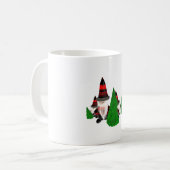 Funny Christmas Zwarfs Kaffeetasse (Vorderseite Links)