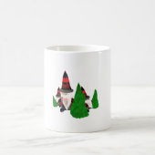 Funny Christmas Zwarfs Kaffeetasse (Mittel)