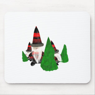 Funny Christmas Zwarfs Mousepad