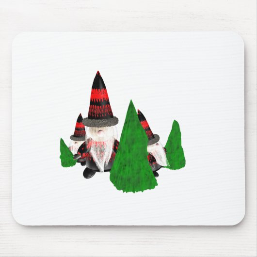 Funny Christmas Zwarfs Mousepad (Vorne)