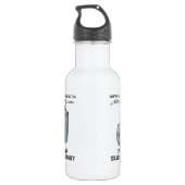 Funny Chronic Illness Gift, Chronic Illness Joke Edelstahlflasche (Rückseite)