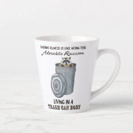 Funny Chronic Illness Tasse, Chronic Illness Joke Milchtasse