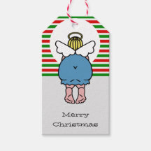 Funny Chubby Angel Personalisiert Name Weihnachten