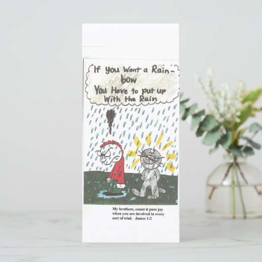 Funny Church Sprichwort (Stehend Vorderseite)