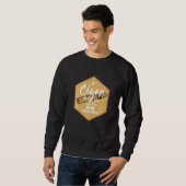 Funny Cigar & Cigar Smoker Zigarre Sweatshirt (Vorne ganz)