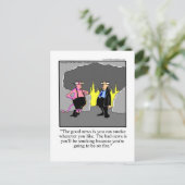 Funny Cigar Geschenke für den Cigar Afficionado! Postkarte (Stehend Vorderseite)