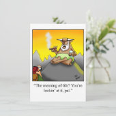 Funny Cigar Party Einladungen (Stehend Vorderseite)