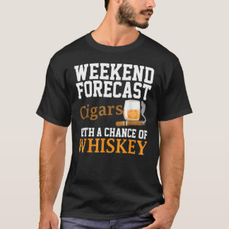 Funny Cigar und Whiskey Grafik Damen Männer Auto F T-Shirt