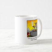 Funny Cigar Wise Man Cartoon Geschenke! Kaffeetasse (VorderseiteRechts)