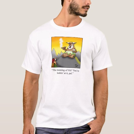 Funny Cigar Wise Man Cartoon Geschenke! T-Shirt (Vorderseite)