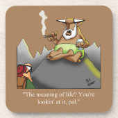 Funny Cigars und Scotch Spaß Untersetzer Set (Vorderseite)