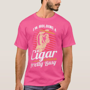 Funny Cigon Lover für Frauen und Männer Zigarrenra T-Shirt