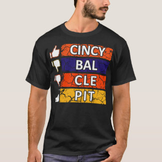 Funny Cincinnati Fan Nord Standings T-Shirt