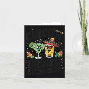 Funny Cinco De Drinko Achos Margirita Karte