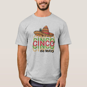 Funny Cinco de Drinko Cinco de Mayo Drinks T-Shirt