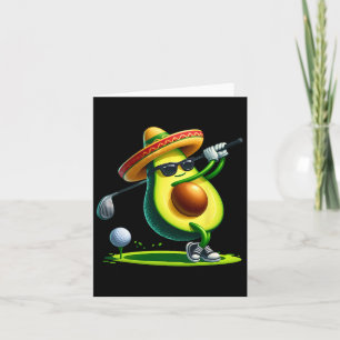 Funny Cinco De Mayo Avocado Golf Skills Go Karte