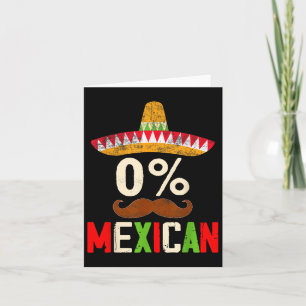 Funny Cinco De Mayo Fiesta 0% 0% mexikanisch Wo Karte