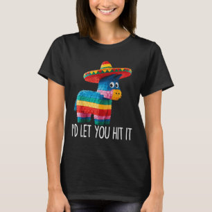 Funny Cinco De Mayo Funny Pinata Sombrero Hat Männ T-Shirt