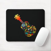 Funny Cinco De Mayo Guitar Fiesta Mexican Cinco De Mousepad (Mit Mouse)