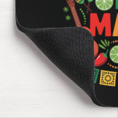 Funny Cinco De Mayo Mexican Sombrero Hat Männer Fr Mousepad (Ecke)