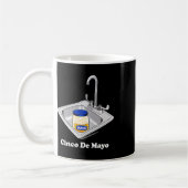 Funny Cinco De Mayo Sinko Mexican Sink Mayonnaise Kaffeetasse (Links)