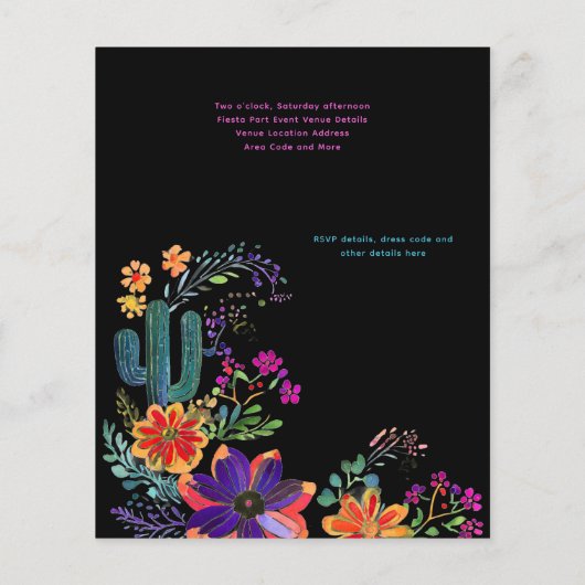 Funny Cinco De Mayo Sip und Salsa Cat FIESTA (Rückseite)