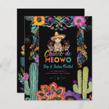 Funny Cinco De Mayo Sip und Salsa Cat FIESTA