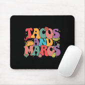 Funny Cinco de Mayo Tacos und Margs Mexican Fiesta Mousepad (Mit Mouse)