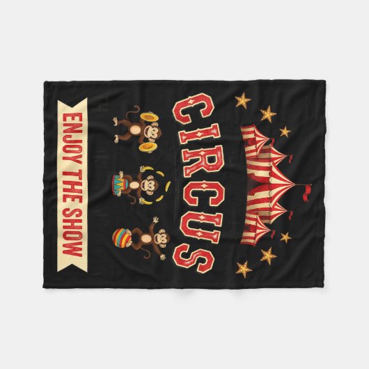 Funny Circus Actually This Is My Circus These Are Fleecedecke (Vorderseite (Horizontal))