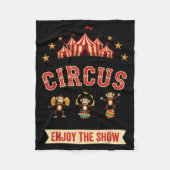 Funny Circus Actually This Is My Circus These Are Fleecedecke (Vorderseite)