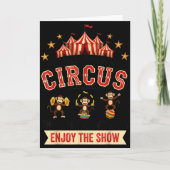 Funny Circus Actually This Is My Circus These Are Karte (Vorderseite)