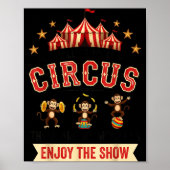Funny Circus Actually This Is My Circus These Are Poster (Vorne)