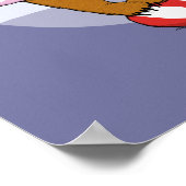 Funny Circus Bear bringt seine wahre Leidenschaft Poster (Ecke)