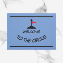 Funny Circus Doormat und Welcome Mat