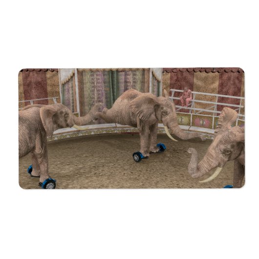 Funny Circus Elephants (Vorne)